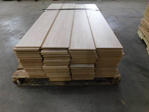 lot 7 image: Washed White 8 mm T x 8 in x 48. W Water Resistant Laminate Wood Flooring (332 sqft)