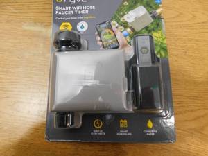 lot 38 image: (4) New  Orbit B-Hyve Smart Hose Faucet Irrigation ControllerWi-Fi Hub