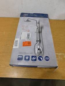 lot 39 image: GROHE Vitalio 5-spray 7 in. Dual Shower Head and Handheld Shower Head in Chrome