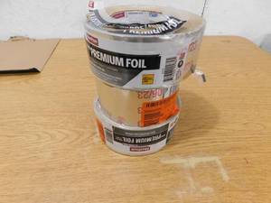 lot 44 image: (3) Nashua Tape 2.5 in. x 60 yd. 324A Premium Foil HVAC UL Listed Sealer Duct Tape