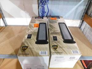 lot 50 image: (2) Pelonis 23 in. 1500-Watt Digital Tower Ceramic Heater