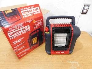 lot 63 image: Mr. Heater Portable Buddy 9,000 BTU Radiant Propane Space Heater