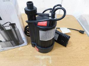 lot 77 image: Everbilt 13 HP Automatic Utility Pump