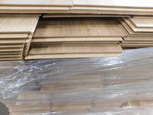 lot 12 image: Fair Locomotive Wood 8 mm T x 8 in.x 48 in  Water Resistant Laminate Wood Flooring (364 sqft)