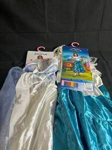 lot 8 image: Disney Princess Dresses Girls Size M 78 & S 66x Costume - 2-Pack