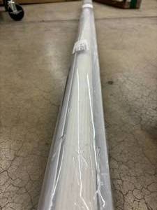 lot 5 image: White Zebra Homebox Roller Shade 70x72