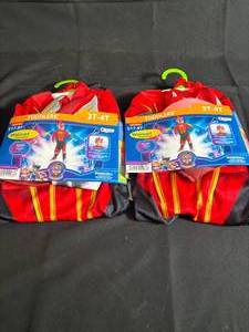 lot 7 image: Toddlers Paw Patrol Marshall Costume Size 3T-4T