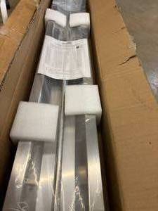 lot 18 image: 60 Linear Torough Drop-In Stanbroil Fire Pit Burner and Pan