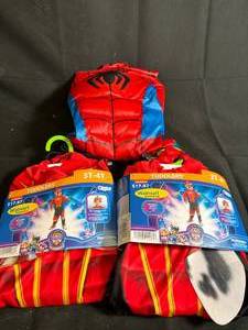 lot 89 image: Toddler Assorted Costumes Size 3T-4T - 3-Pack