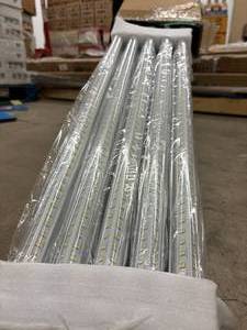 lot 105 image: 8Ft LED 4V Workshop Lights - 10-Pack