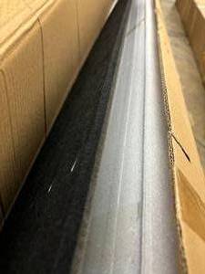 lot 113 image: Art3D Acoustic Slat Wall Panel Black - 4-Pack