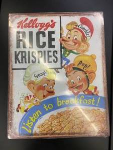 lot 209 image: Tin Sign