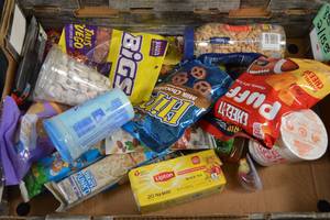 Flat of Assorted Snacks