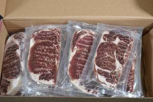 Case of Two Rivers 12oz Ribeye Steaks 14 Steaks Total, 10.6lbs Net Weight - Pack Date 82523