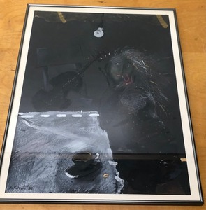 lot 86 image: Framed Signed Original Painting by Ada Mitrani