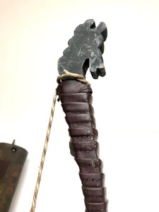 lot 119 image: Very Cool Leather Wrapped Bow & Quiver wArrows