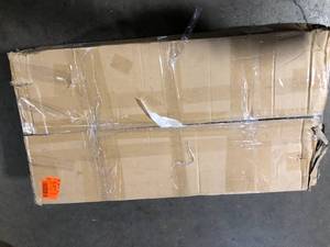 lot 14 image: StyleWell Black Wood Dining Chair with Ladder Back (Set of 2) (17.72 in. W x 36.77 in. H)    Customer Returns See Pictures