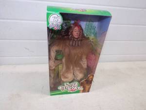 lot 30 image: Wizard of Oz Cowardly Lion Barbie Collection Still in Box