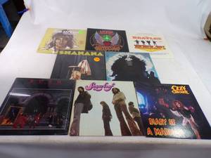lot 42 image: Nice Lot Of Vintage Rock Lps Records
