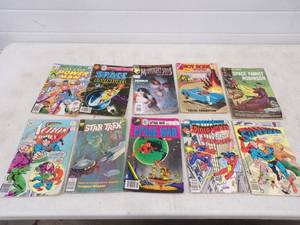 lot 77 image: Lot of Vintage Comic Books Nice Shape