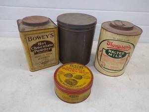 lot 81 image: Nice Collection of Early 20th Century Advertising Tins