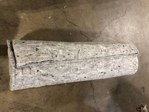 lot 20 image: RUGPADUSA Essentials 12 ft. x 15 ft. Hard Surface 100% Felt 38 in. Thickness Rug Pad     Customer Returns See Pictures