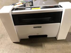lot 38 image: atomi smart Smart Wi-Fi 1500-Watt Electric Infrared WallFloor Space Heater with Digital Touch Screen Display Customer Returns See Pictures
