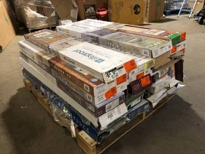 lot 29 image: Pallet of Mixed Assorted Flooring Various Models and Conditions     Customer Returns See Pictures