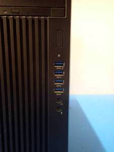 HP&nbspZ440 Workstation PC &nbspINTEL(R) XEON(R) CPU E5-1650 V4  3.60GHZ  NO RAM  NO HD  Includes CAB-AC power cable