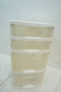 lot 13 image: 3 Tier White Storage container