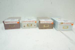 lot 49 image: 4- Brand New Photo Boxes