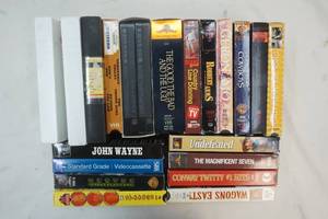 lot 79 image: Variety of VHS