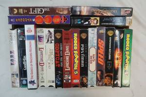 lot 81 image: Variety of VHS Rodeo Bloopers