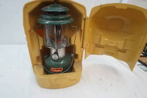 lot 103 image: Coleman lantern and case