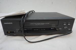 lot 138 image: Daewoo VCR machinerewinder