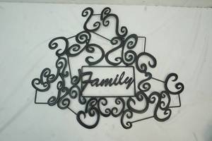 lot 147 image: metal art wall decor