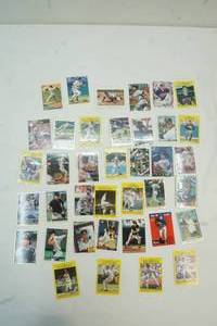 lot 213 image: sports trading cards