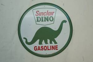 lot 215 image: metal sign