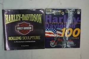lot 216 image: Harley - Davidson books