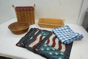 lot 232 image: baskets