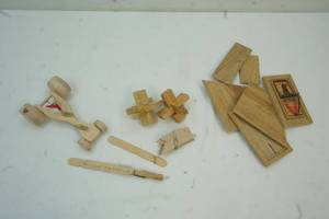 lot 240 image: wood toys