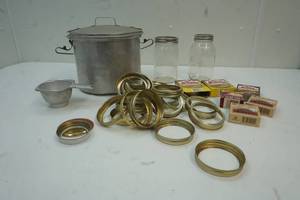 lot 248 image: canning supplies