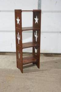 lot 292 image: 4 tier shelf