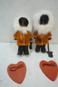 lot 370 image: Vintage Carlson Dolls