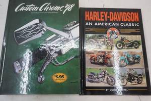 lot 378 image: 2 Harley-Davidson Books