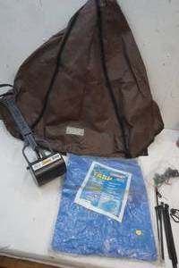 lot 384 image: Tarp, Pet Scoop, Advantech pet stuff,