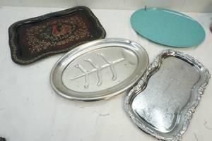 lot 395 image: 4-Different Serving Plates