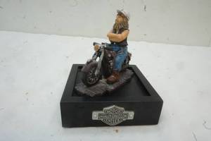 lot 404 image: Home Decor Small figure Man On Motorcycle HD