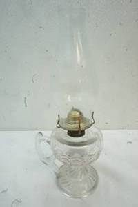 lot 426 image: Oil Lamp With Handle