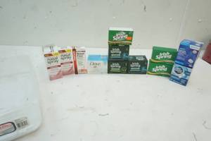 lot 468 image: Health & Beauty Bar Soap, Nasal Spray